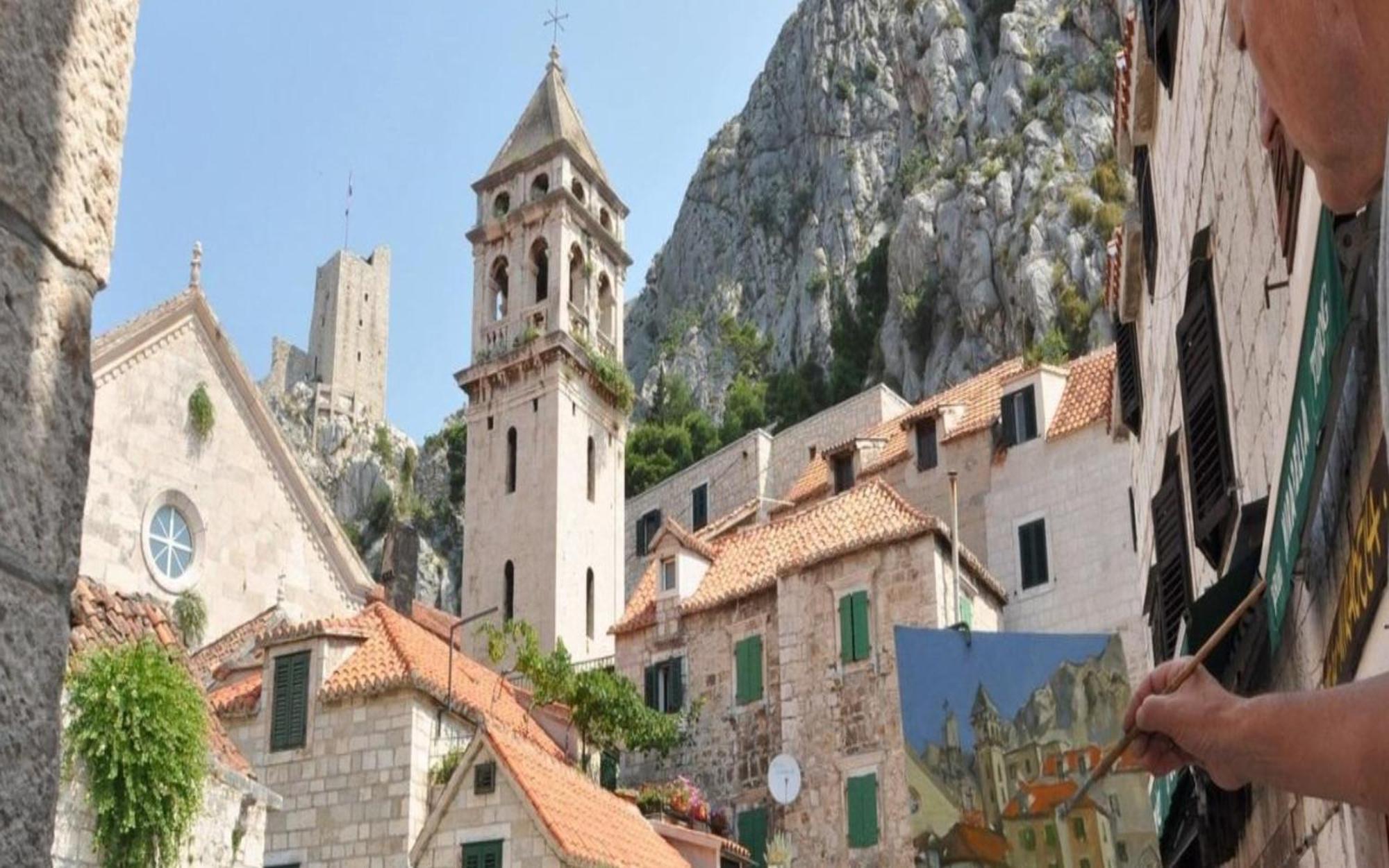 Sandy Beach Apartment Omiš Buitenkant foto